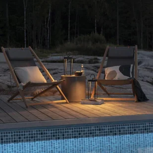 Konstsmide Latarnia dekoracyjna Manorola, USB, ściemniana - Lampy ogrodowe - miniaturka - grafika 2