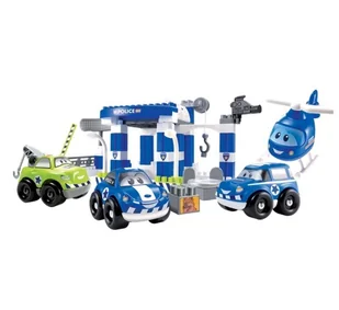 Ecoiffier Klocki Policja W Pojemniku 1394 - Klocki - miniaturka - grafika 4