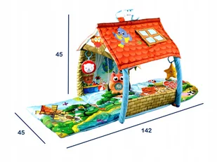 BrandLine Group Lionelo, AGNES, mata edukacyjna 2w1 - Maty edukacyjne - miniaturka - grafika 8