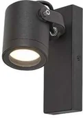 Lampy ogrodowe - Rabalux Elva 7929 kinkiet zewnętrzny lampa ścienna ogrodowa IP44 1x35W GU10 antracyt/przeźroczysty - miniaturka - grafika 1