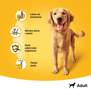 Pedigree Adult mokra karma dla psów z wołowiną w galaretce 12x400g 44861-uniw - Mokra karma dla psów - miniaturka - grafika 6