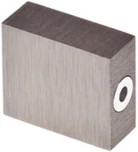 Karnisze - Gardinia Wspornik sufitowy Luxor stal nierdzewna - miniaturka - grafika 1