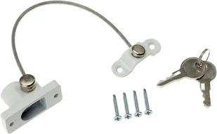 Zabezpieczenie okna blokada uchylenie na kluczyk - Zabezpieczenia dla dzieci - miniaturka - grafika 2