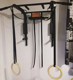 BenchK Poręcze do ćwiczeń i drążek do podciągania 2w1 D8 BenchK Pul Up Bar D8 - Poręcze i drążki do podciągania - miniaturka - grafika 8