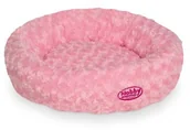 Legowiska dla psów - Nobby Donut poduszka dla małych psów i kotów Arusha  45 cm, różowy - miniaturka - grafika 1