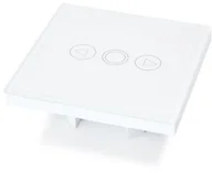 Wyłączniki światła i elektryczne - LUMENIX WŁACZNIK ŚCIENNY ŚWIATŁA BIANKA - DOTYKOWY SZKLANY POJEDYNCZY BIAŁY Z FUNKCJIĄ ŚCIEMNIANIA I ROZJAŚNIANIA WIFI TUYA WS-BIANKA-18 - miniaturka - grafika 1