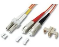 Kable miedziane - Mcab Patchcord światłowodowy, DUPLEX, LC-SC, OM3, 50/125, LSZH, 7.5 m zielony 70 (7003311) - miniaturka - grafika 1