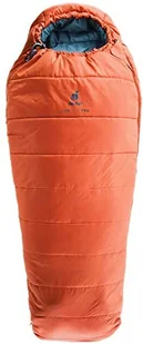 Deuter Unisex Starlight Pro śpiwór dziecięcy, papryka-niebieski (Papryka-Slateblue), regularny 3720221 - Śpiwory - miniaturka - grafika 2