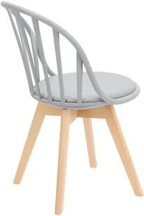 Intesi Krzesło Sirena szare - Krzesła - miniaturka - grafika 4