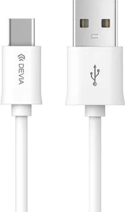 Devia Kabel DEVIA USB Typ C biały - Kable USB - miniaturka - grafika 3