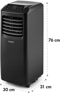 Klarstein Pure Blizzard Smart 9k, klimatyzator przenośny, 9000 BTU/2,6 kW, klasa efektywności energetycznej, A, pilot zdalnego sterowania DXJ2-PureBlzdSmrt9Ks - Klimatyzatory - miniaturka - grafika 2