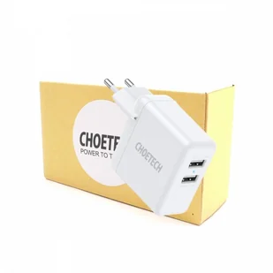 CHOETECH Ładowarka sieciowa CHOETECH Q3007 Biały - Ładowarki do telefonów - miniaturka - grafika 8