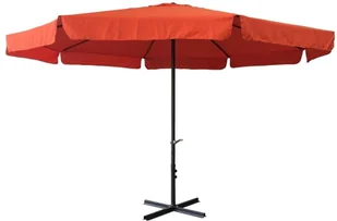 Parasol ogrodowy STANDART terakota z korbką ø4 m - Parasole ogrodowe - miniaturka - grafika 2