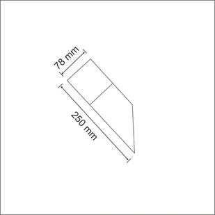 Polux Kinkiet ogrodowy aluminiowy 307316 z serii NEW YORK - Lampy ogrodowe - miniaturka - grafika 6