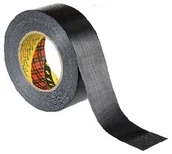 Taśmy klejące - 3M 2904 mocna uniwersalna taśma tekstylna, czarna, 48 mm x 50 m - miniaturka - grafika 1