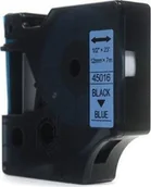 Etykiety do drukarek - Dymo JetWorld Taśma D1 Czarny na Niebieskim 12mm x 7m LM100 LM110 LM120 LM150 LM160 LM200 LM210D LM220 LM260 LM280 LM300 45016 S0720560 JWT-D45016N - miniaturka - grafika 1