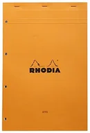 Notesy i bloczki - Rhodia Żel notbl A4 mperf FR lin 80BL ORA 20100-O - miniaturka - grafika 1