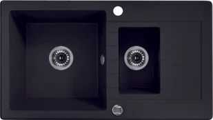 DEANTE Zestaw DEANTE ZQZA2513 zlew ZORBA + bateria NEMEZJA (kolor GRAFITOWY) ZQZA2513 - Zlewozmywaki z baterią - miniaturka - grafika 4