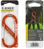 Sprzęt wspinaczkowy - Nite Ize Karabińczyk S-Biner Aluminium Dual Carabiner 4 Orange SBA4-19-R6 (20377) SP 20377 - miniaturka - grafika 1