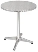 Stoły gastronomiczne - Bolero Stolik ze stali nierdzewnej | okrągły | różne wymiary U425 - miniaturka - grafika 1