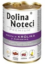 Dolina Noteci Premium Bogata W Królika I Żurawinę Puszka 800G X 6Szt - Mokra karma dla psów - miniaturka - grafika 6