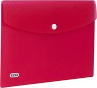 Artykuły biurowe - Elba portfele Urban DIN A4, zaokrąglone narożniki, guzik zatrzaskowy verschlu, opakowanie z 5 kieszeniami, z tworzywa sztucznego, półprzezroczysty, sortowane, różowy A5 400104469 - miniaturka - grafika 1