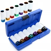 Nasadki do elektronarzędzi - Zestaw Nasadek Nasadki Udarowe Do Felg Aluminium - miniaturka - grafika 1