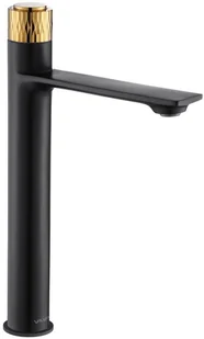 Valvex Bateria umywalkowa czarno-złota Click On - Baterie umywalkowe - miniaturka - grafika 2