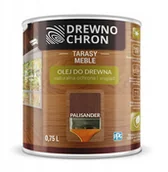 Farby i impregnaty do drewna - Drewnochron Olej do drewna palisander 0,75L - miniaturka - grafika 1