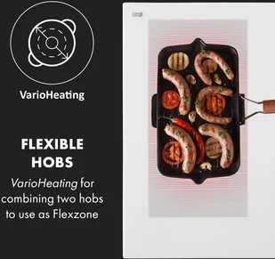 Płyta elektryczna do zabudowy Klarstein CP4-Delicatessa-90HW - Płyty elektryczne do zabudowy - miniaturka - grafika 5