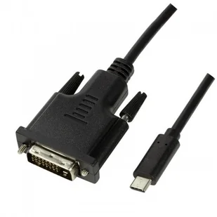 Logilink USB-C DVI 3.0m UA0332 - Czytniki kart pamięci - miniaturka - grafika 3