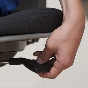 Fotel biurowy, krzesło biurowe Kettler fotel do biurka BERRI, różowo-czarny, 6722-106 6722-106 - Fotele i krzesła biurowe - miniaturka - grafika 2