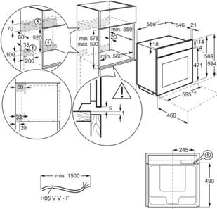 Piekarnik do zabudowy Electrolux EOB7S31V - Piekarniki do zabudowy Piekarnik do zabudowy Electrolux EOB7S31V - Piekarniki do zabudowy - miniaturka - grafika 9