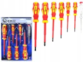 Śrubokręty - Zestaw Wkrętaków Śrubokrętów Izolowanych 7szt. - miniaturka - grafika 1