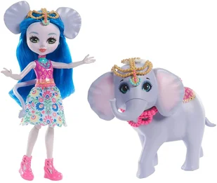 Mattel Enchantimals Ekaterina Elephant i Antic FKY72/FKY73 - Lalki dla dziewczynek - miniaturka - grafika 2