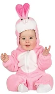 Stroje karnawałowe - Guirca Kostium dziecięcy Rosa zając Baby kombinezon zajączek zwierząt zając kostium karnawał, 68/80, Rosa - miniaturka - grafika 1