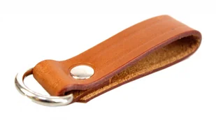 PolskaGalanteria.pl BOJÓWKA Szlufka Do Pasa Wojskowego Oficer Skóra NATURALNA LICOWA Na Szerokość Paska 45 mm Z Oczkiem Metalowym JASNA BRĄZOWA - Artykuły kaletnicze - miniaturka - grafika 3