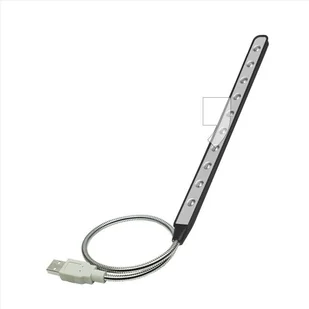 VAKOSS Lampa USB DO NOTEBOOKA, 10 LED, LC-7013K CZARNA - Gadżety USB - miniaturka - grafika 2