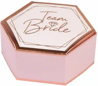 Wieczór panieński i kawalerski - Amscan Pudełeczka dla gości na wieczór panieński Team Bride - 8 szt. 9909900 - miniaturka - grafika 1