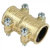 Łączniki, trójniki, kształtki - Gebo mosiądz gęsto obejma 22 MM - miniaturka - grafika 1