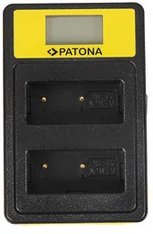 Patona Immax Ładowarka Dual Fuji NP-W126 s LCD,USB - Ładowarki do aparatów dedykowane - miniaturka - grafika 3