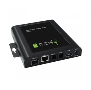 Techly Odbiornik extendera HDMI over IP z funkcją ściany wizyjnej PoE (020515) - Adaptery i przejściówki - miniaturka - grafika 7