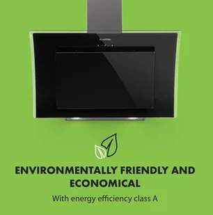 Klarstein Sabia 90 Czarny (CGCH2-Sabia-90-B) - Okapy kuchenne - miniaturka - grafika 4