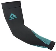 Rękawice do ćwiczeń - REEBOK Knitted kompresji Compression Arm M-Sleeve, Black, M RRSL-15034 - miniaturka - grafika 1