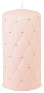 Lumarko Lumarko Świeca Walec Śred Parafin 7xh14cm Rose Gold! BC2964 Mondex - Świece - miniaturka - grafika 2