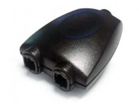 Gembird adapter rozdzielacz Toslink 2 porty, czarny DSP-OPT-01 - Adaptery i przejściówki - miniaturka - grafika 2