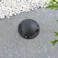 Lampy ogrodowe - LINDBY Lindby Huban oprawa natynkowa LED, 3-punktowa - miniaturka - grafika 1