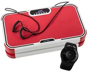 Platformy wibracyjne - skandika Plate Home 900 Plus, profesjonalny wibracyjne płyta z antypoślizgową, dużą powierzchnią Training, Bluetooth, trening paskami do ćwiczeń, ekskluzywny pilotem zdalnego sterowania na nadgarstek, SF-1871 - miniaturka - grafika 1