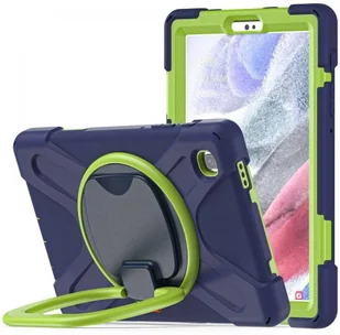 Samsung Etui na tablet Tech-Protect Etui Tech-protect X-armor Galaxy Tab A7 Lite Navy/lime THP629NAVLIM - Etui do tabletów - miniaturka - grafika 2