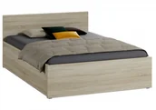 Łóżka - Magnat Meble Łóżko DM1 140x200 Dąb sonoma - miniaturka - grafika 1